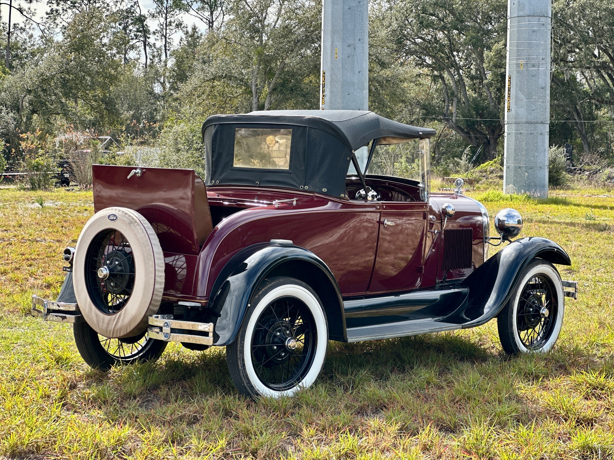 1929 Ford Model A Roadster Zephyrhills Classic Car Auction & Auto Event