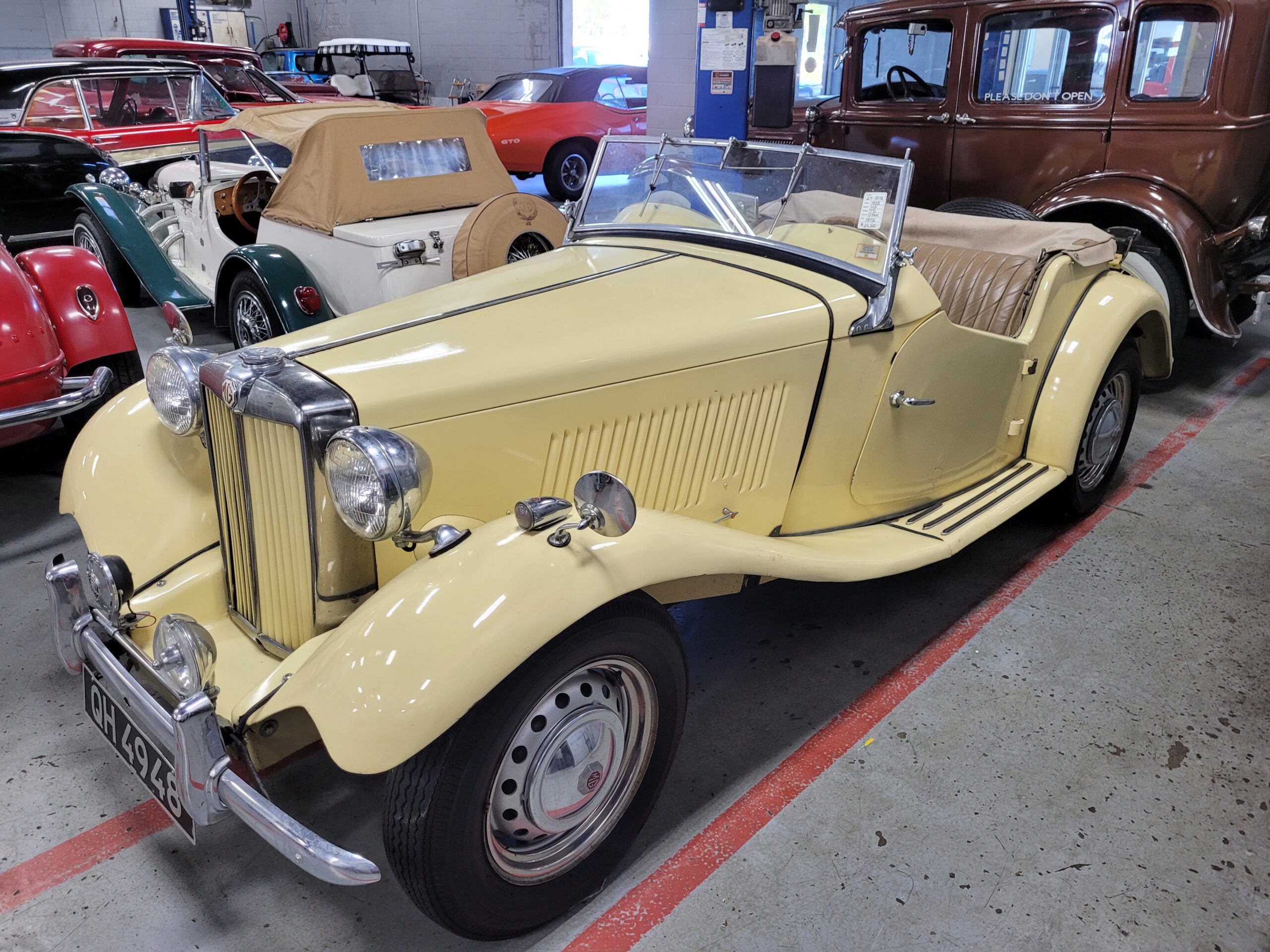 1953 MGTD Roadster